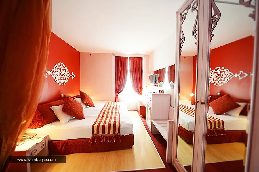 اتاق دو تخته هتل آدامار استانبول