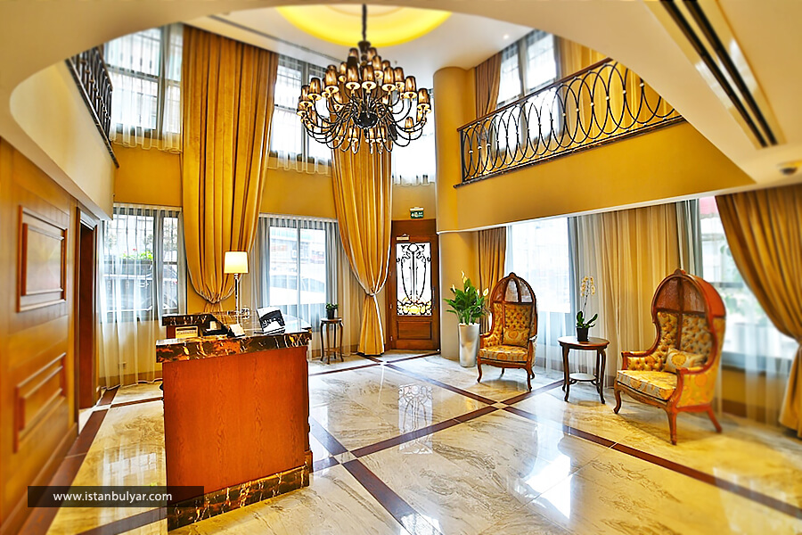 لابی هتل آدلمار استانبول