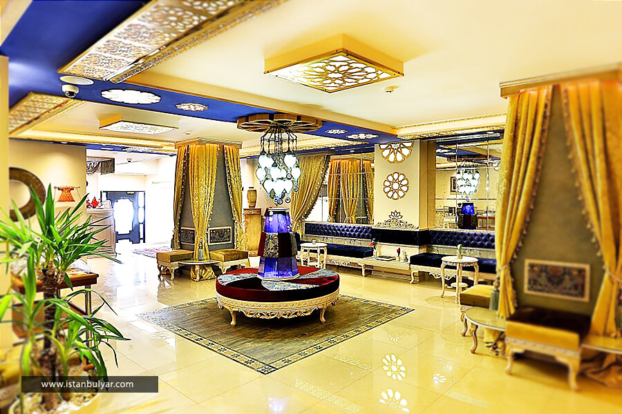 لابی هتل ادیب سلطان استانبول