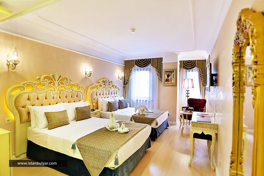 اتاق هتل ادیب سلطان استانبول