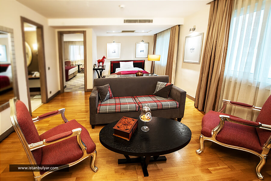اتاق هتل آغا اوغلو مای سیتی استانبول