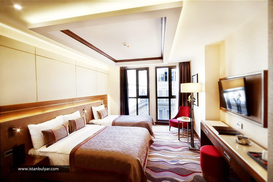 اتاق هتل گرند د پرا استانبول