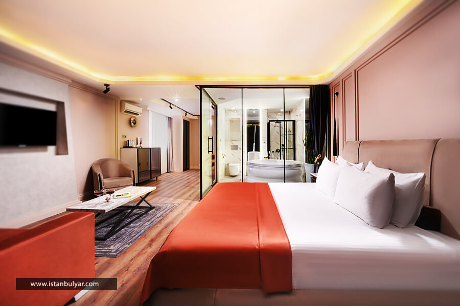 اتاق هتل هاربیی رزیدنس استانبول
