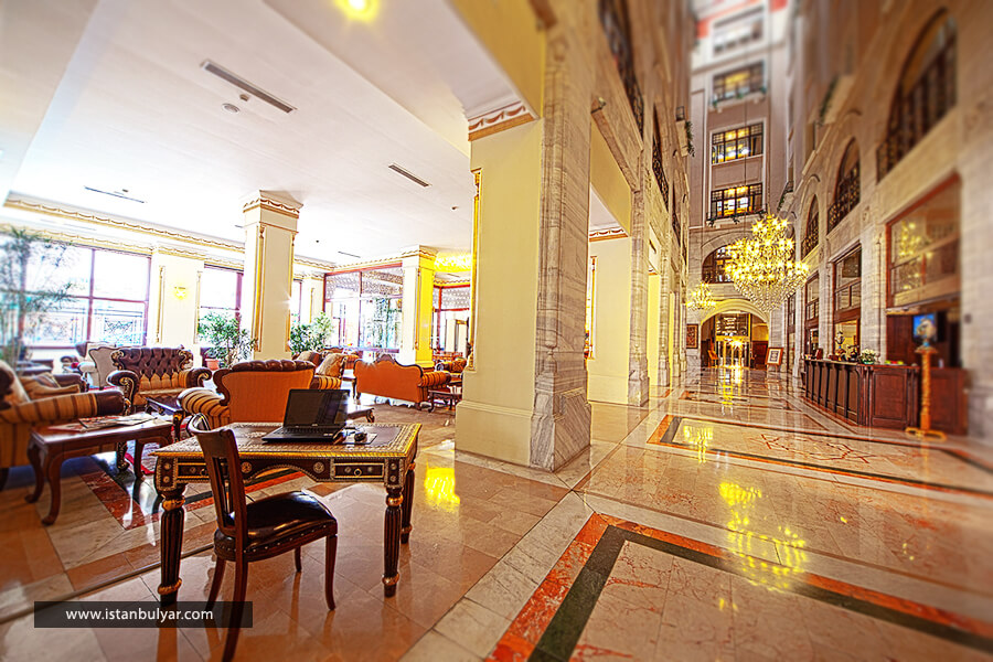 لابی هتل لگاسی اوتمن استانبول