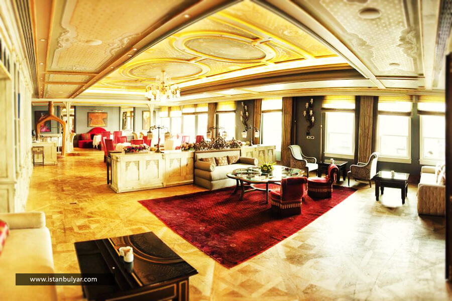 لابی هتل لس اتامان بسفروس استانبول