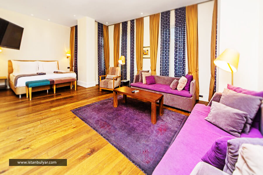 اتاق هتل میسافیر سوئیت 8 استانبول