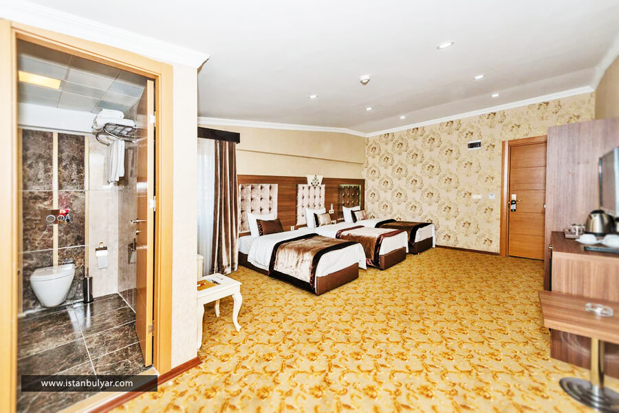 اتاق هتل مونتگرا هیرا استانبول
