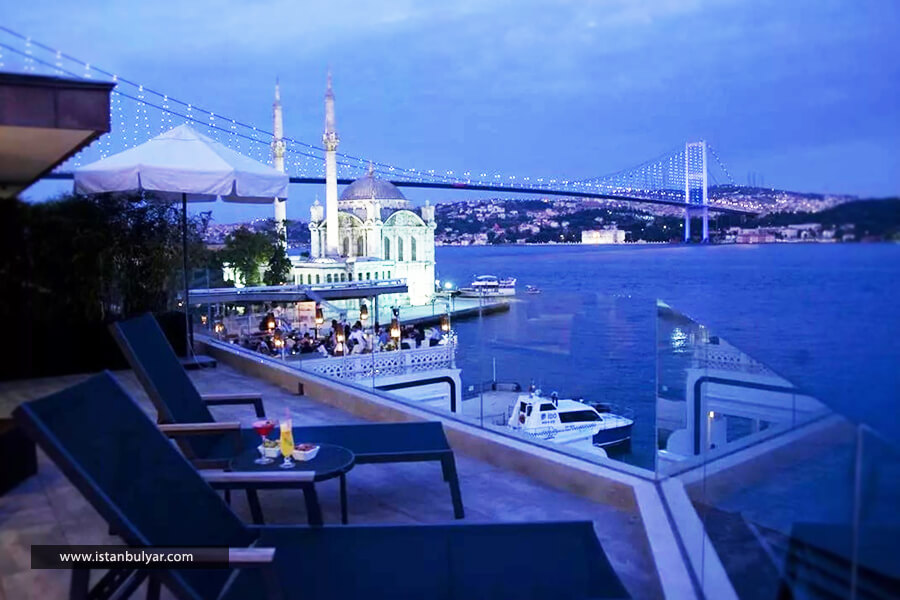 بالکن هتل رادیسون بلو بسفوروس استانبول