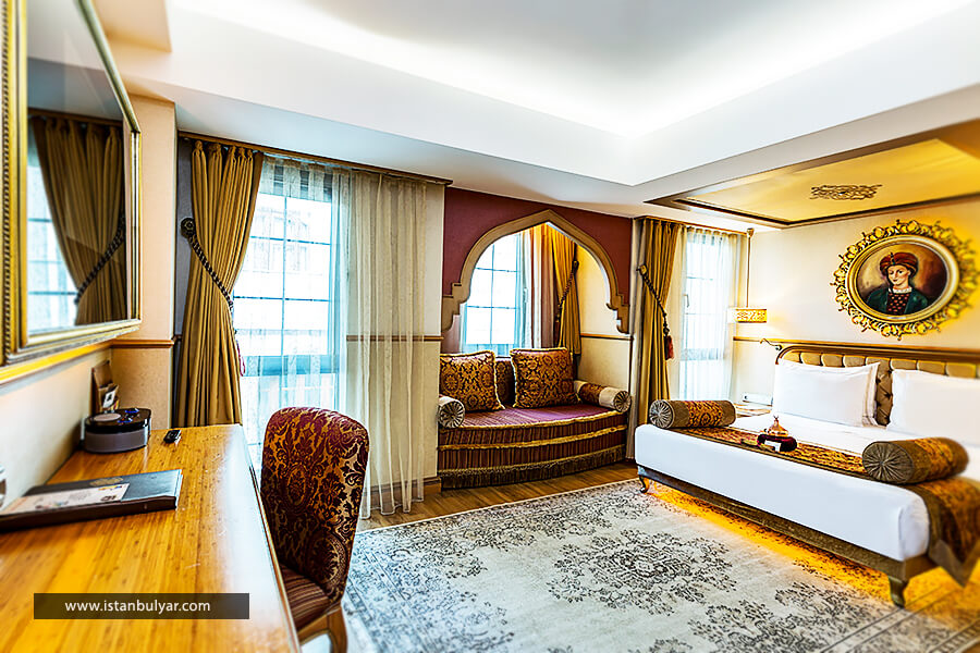 اتاق هتل سلطانیه استانبول