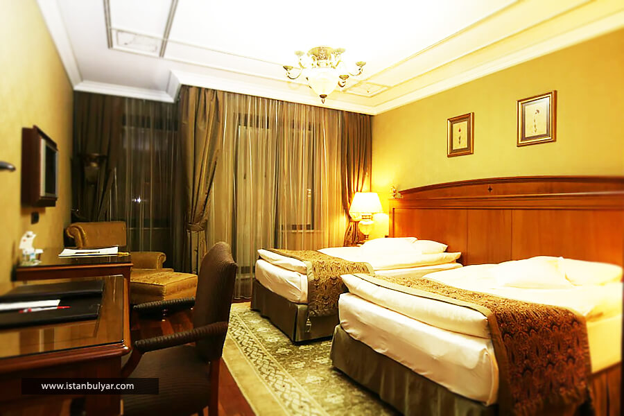 اتاق هتل سنترال پالاس تکسیم استانبول