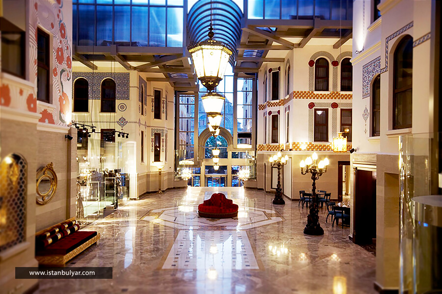 لابی هتل ویندهام اولد سیتی استانبول