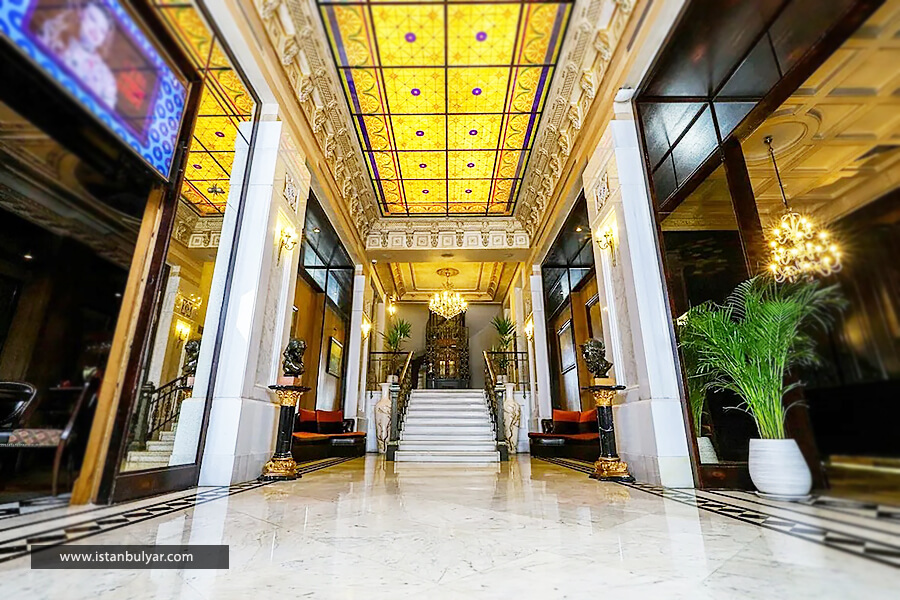 لابی هتل پالازو دونیزتی استانبول