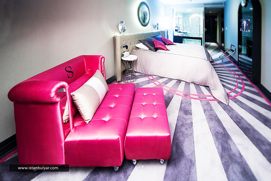 اتاق هتل و سوئیت سورا دیزاین استانبول