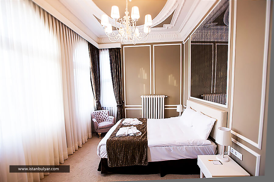 اتاق هتل تریادا تکسیم استانبول